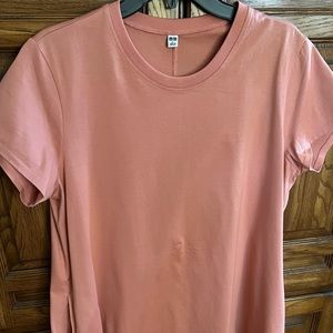 Uniqlo PEACH Short Sleeve Mini Dress